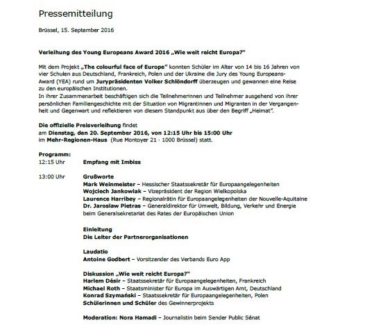 Pressemitteilung